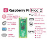 Raspberry Pi Pico 2 with RP2350 Chip